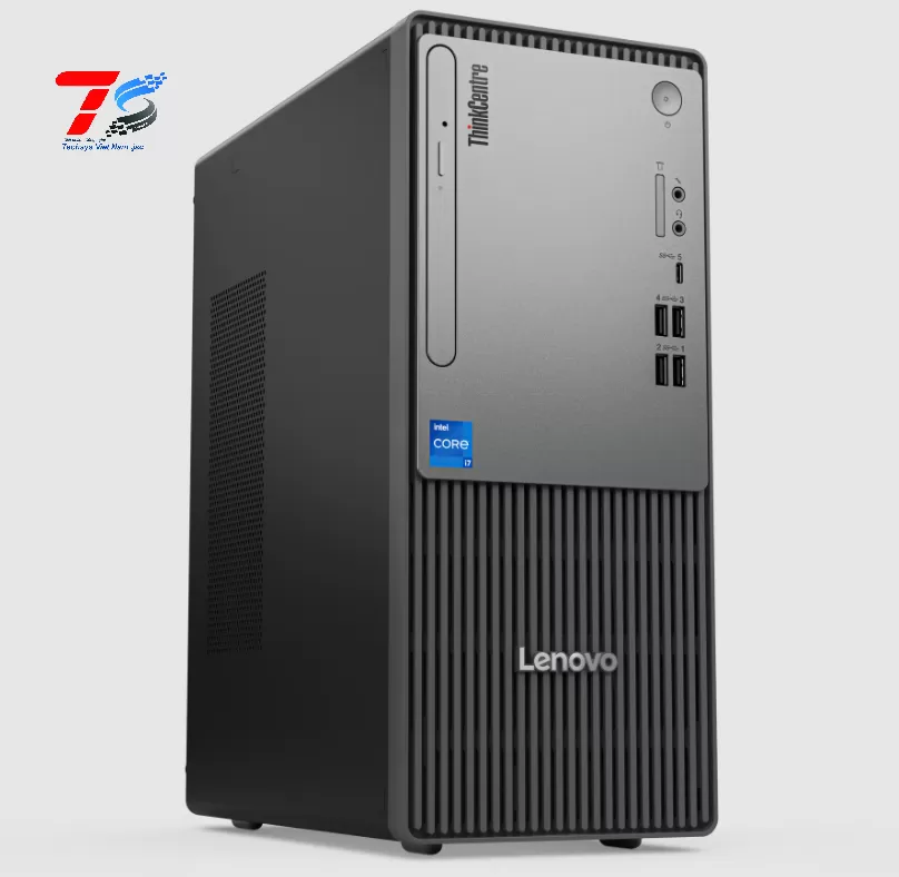 Máy tính để bàn Lenovo ThinkCentre Neo 50t Gen 5 - 12UB0001VA -  i3-14100/8GB D5/512GB SSD/Wifi,BT/NO OS/1Yr